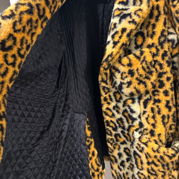 VIVIENNE WESTWOOD LEOPARD PRINT WITTGENSTEIN COAT JACKET UNISEX OVERSIZED - Picture 8 of 14